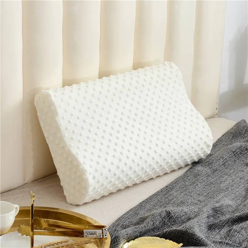 Adjustable Memory Foam Side Sleeping Pillow Orthopedic Curve Neck Support Relieve Neck Shoulder Pain Ergonomic Cervical Support