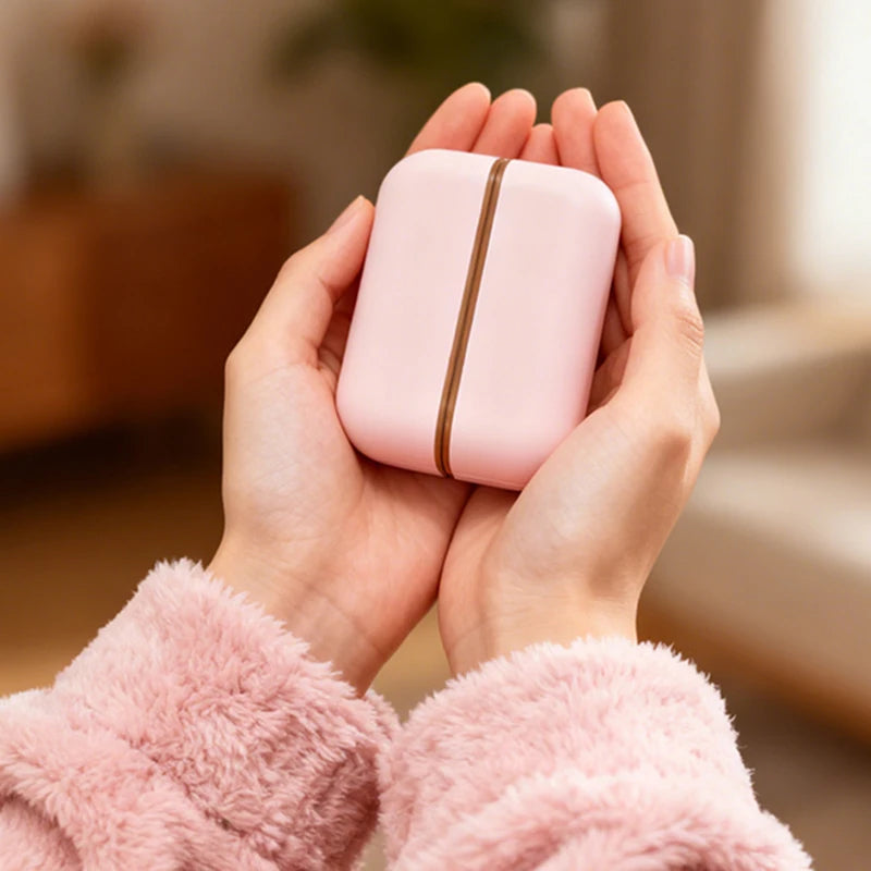 Magnetic Hand Warmer 2 in 1 Digital Display Long-Lasting Warmth Fast Heating Electric Hand Warmer for Winter