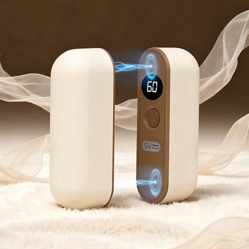 Magnetic Hand Warmer 2 in 1 Digital Display Long-Lasting Warmth Fast Heating Electric Hand Warmer for Winter